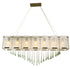 Varaluz 160N07RN Rain 7-lt Linear Pendant