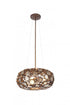 Varaluz 165C03SHO Fascination 3-lt Medium Donut Pendant