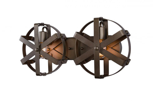 Varaluz 242W02RB Reel 2-lt Wall Sconce