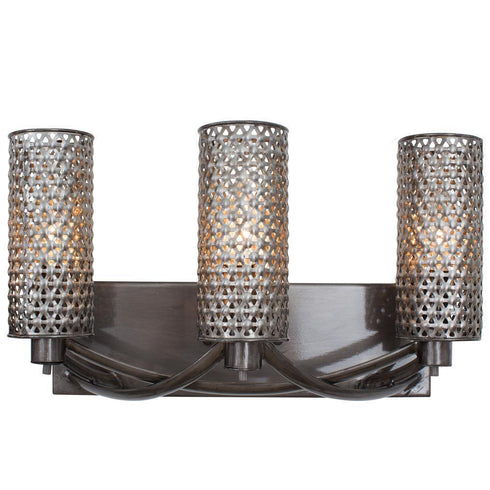 Varaluz 244B03SL Casablanca 3-lt Bath Fixture