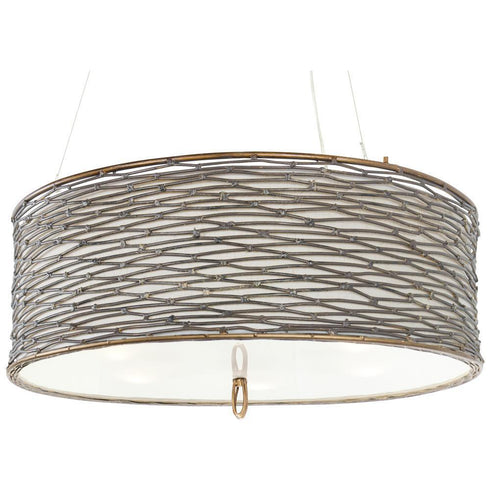 Varaluz 247P03HO Flow 3-lt Drum Pendant