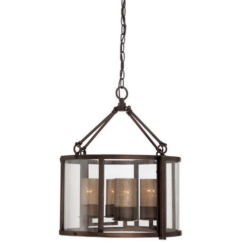 Varaluz 259C04AS Jackson 4-lt Chandelier