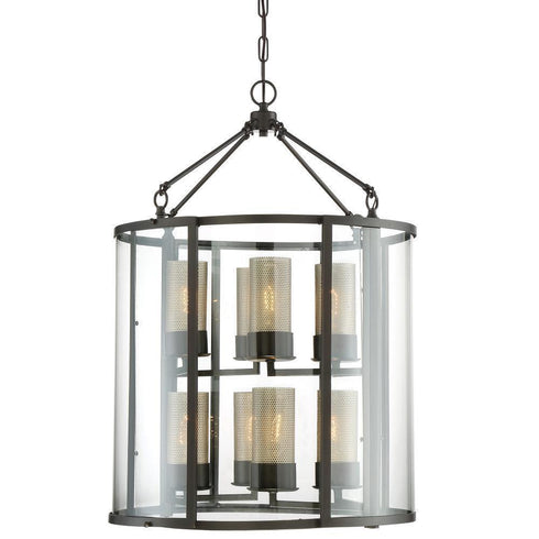 Varaluz 259F08RB Jackson 8-lt Foyer Pendant