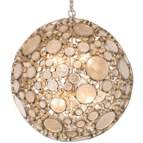 Varaluz 265P08ZG Fascination 8-lt Orb Pendant