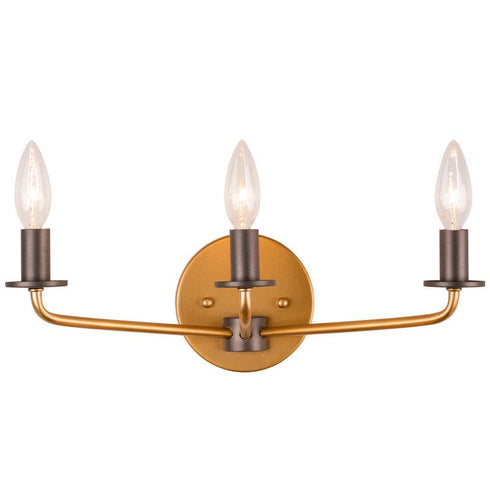 Varaluz 282B03AGRB Jake 3-lt Bath Fixture