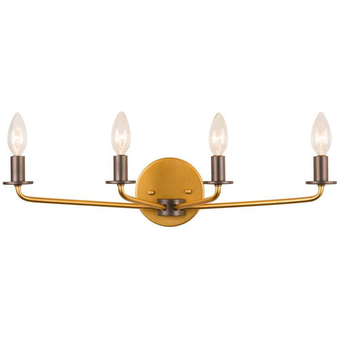Varaluz 282B04AGRB Jake 4-lt Bath Fixture