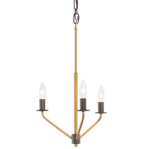 Varaluz 282C03AGRB Jake 3-lt Chandelier