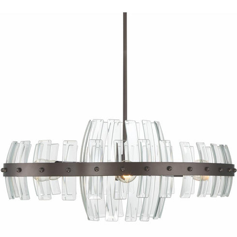 Varaluz 284N06CF Carson 6-lt Oval Pendant