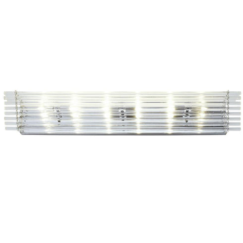 Varaluz 291B06SS Empire State 6-lt Bath Fixture