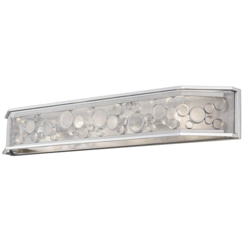 Varaluz 293B04MS Fascination 4-lt Hex Bath Fixture