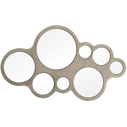 Varaluz 412A01 Bubble Bubbly Mirror - Silver Leaf