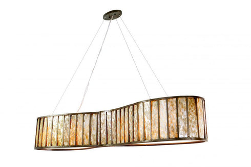 Varaluz Affinity 6 Light 5 Ft Linear Pendant New Model: 175N06A