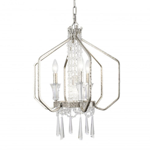 Varaluz Barcelona 4 Light Crystal Pendant Transcend Model: 270P04TR