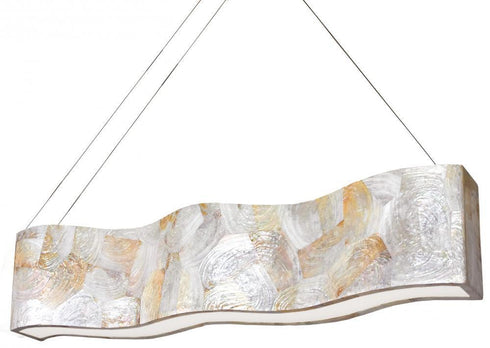 Varaluz Big 8 Light Linear Pendant Kabebe Model: 178N07A