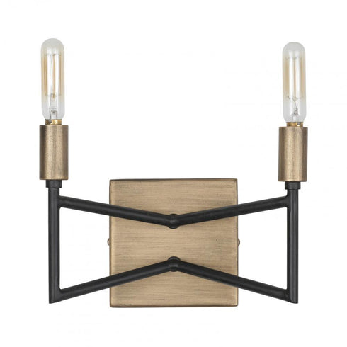 Varaluz Bodie 2 Light Bath Havana Gol Carbon Model: 314B02HGCB