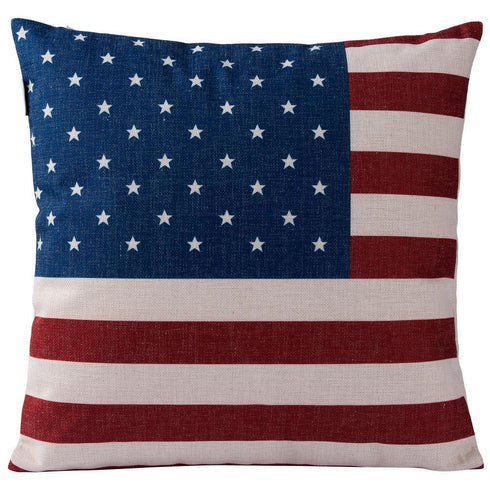 Varaluz Casa American Flag Square Throw Pillow Model: 424A02