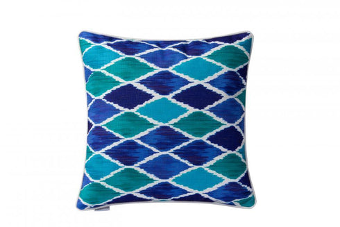 Varaluz Casa Blue Harlequin Throw Pillow (case Only) Model: 4DPI0307