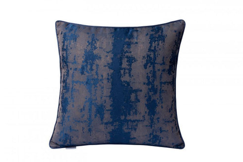 Varaluz Casa Modern Blue Imprint Square Throw Pillow (case Model: 4DPI0314