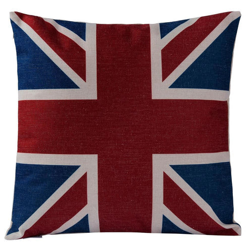 Varaluz Casa Union Jack Square Throw Pillow (case Only) Model: 4DPI0308