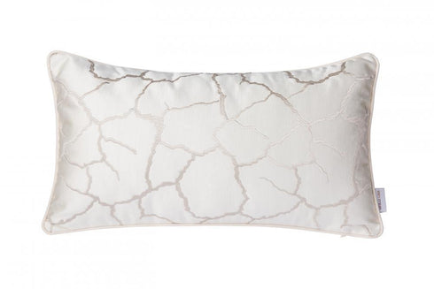 Varaluz Casa White Crackle Lumbar Pillow (case Only) Model: 4DPI0405