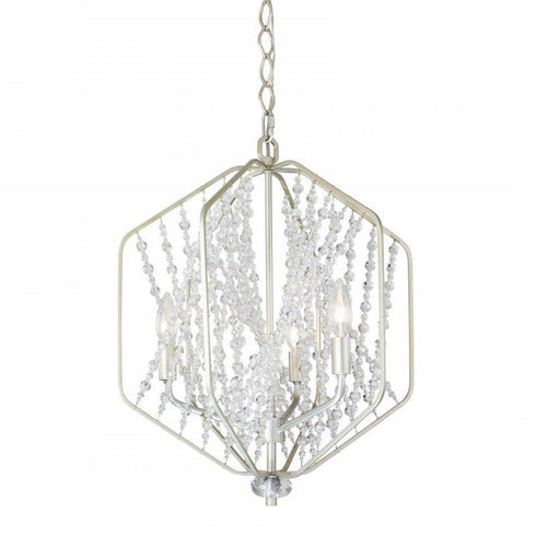 Varaluz Chelsea 3 Light Pendant Silverado Model: 321P03SO