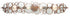 Varaluz Fascination 4 Light Bath Zen Gold Model: 165B04ZG