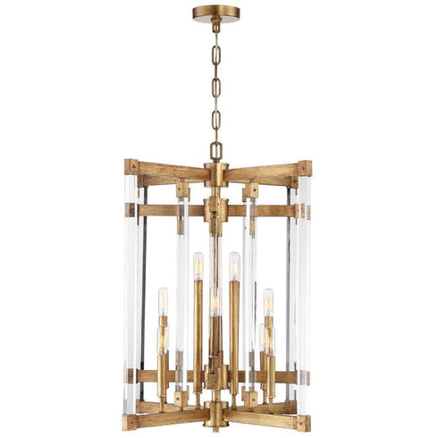 Varaluz Halcyon 12 Light Chandelier Satin Nickel Model: 292C12SN
