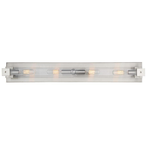 Varaluz Halcyon 4 Light Bath Satin Nickel Model: 292B04SN
