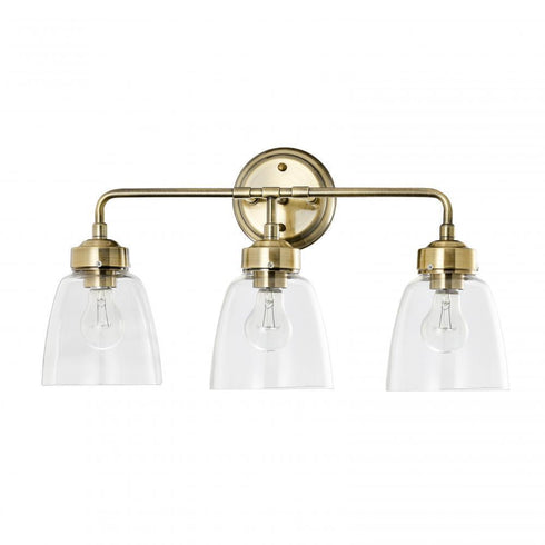 Varaluz Helena 3 Light Bath Antique Brass Model: 341B03AB