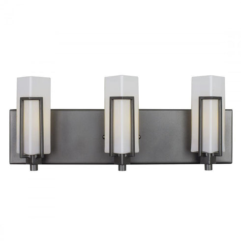Varaluz Highlander 3 Light Bath Rustic Bronze Model: 267B03RB