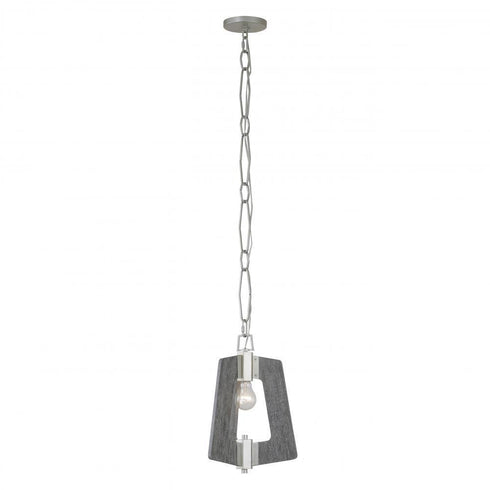 Varaluz Lofty 1 Light Mini Pendant Silverad Grey Model: 268M01SOG