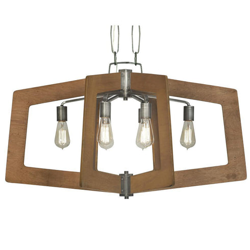 Varaluz Lofty 6 Light Linear Pendant Stee Wheat Model: 268N06SLW