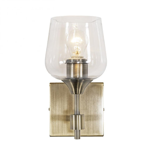 Varaluz Margaux 1 Light Bath Antique Brass Model: 340B01AB