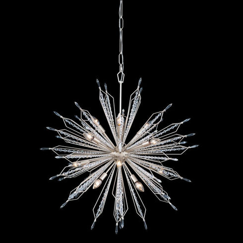 Varaluz Orbital 12 Light Medium Pendant Gold Dust Model: 311P12GD