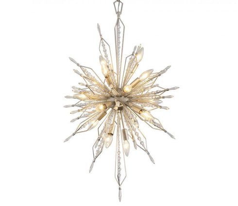 Varaluz Orbital 16 Light Foyer Gold Dust Model: 311F16GD