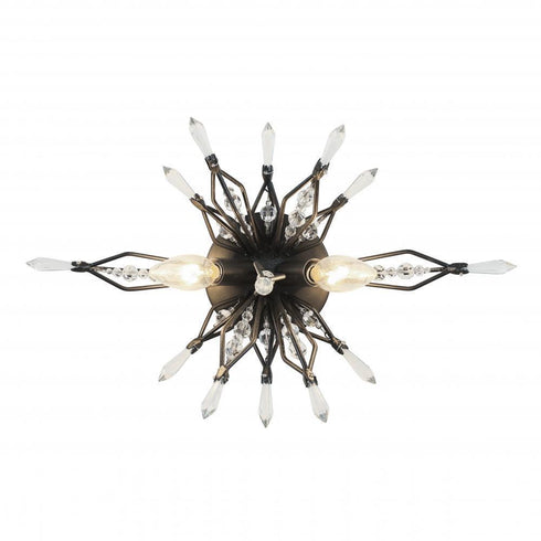 Varaluz Orbital 2 Light Bath Carbon Model: 311B02CB
