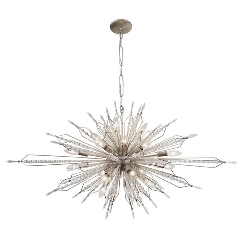 Varaluz Orbital 20 Light Oval Linear Pendant Gold Model: 311N20GD