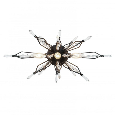 Varaluz Orbital 3 Light Bath Carbon Model: 311B03CB