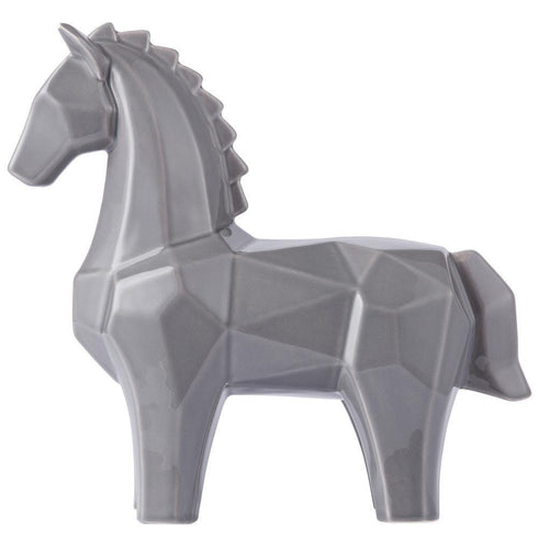 Varaluz Origami Zoo Horse Statue Grey Model: 401A13GR