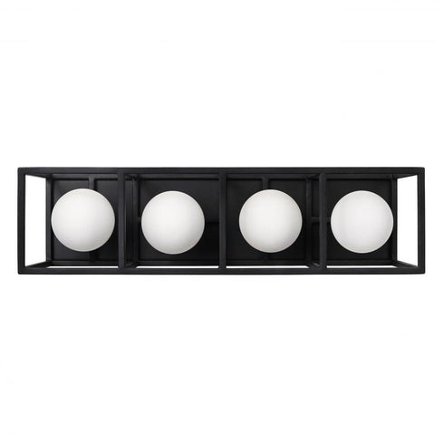 Varaluz Plaza 4 Light Bath Carbo Havana Gold Model: 325B04CBHG