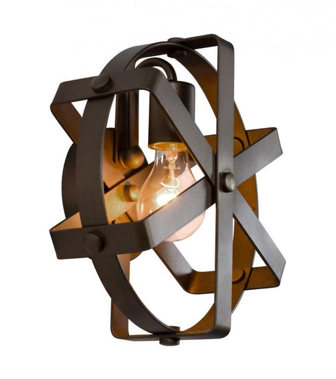 Varaluz Reel 1 Light Sconce Rustic Bronze Model: 242W01RB