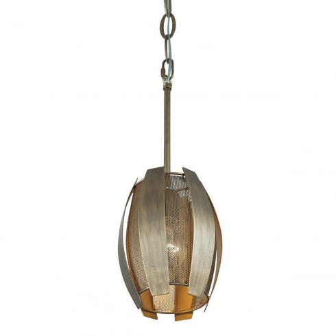 Varaluz Sawyers Bar 1 Light Mini Pendant Havana Model: 287M01HG