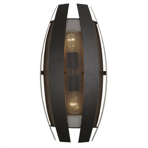 Varaluz Sawyers Bar 2 Light Sconce Copper Ore Model: 287W02CO