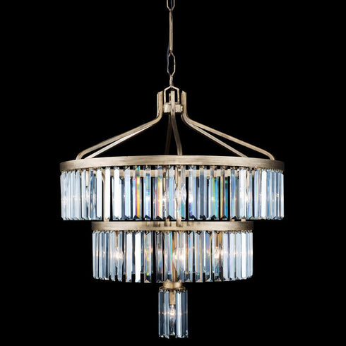 Varaluz Social Club 13 Light Pendant Havana Gold Model: 297P13HG