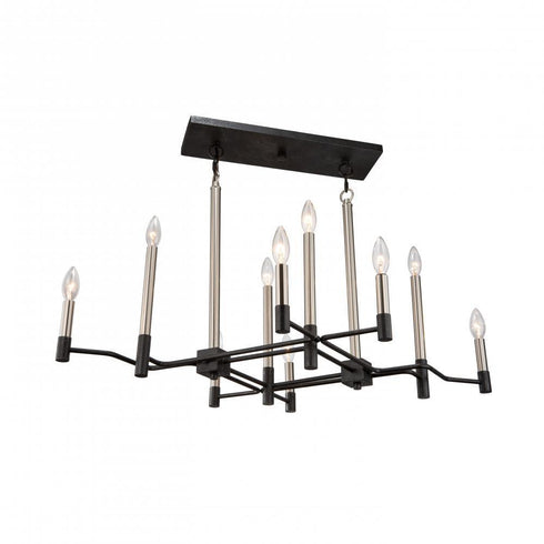 Varaluz To Circuit With Love 10 Light Linear Pendant Model: 307N10