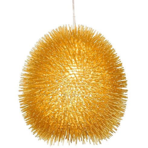 Varaluz Urchin 1 Light Pendant Gold Model: 169P01GO
