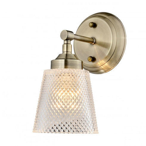 Varaluz Westport 1 Light Bath Antique Brass Model: 312B01AB