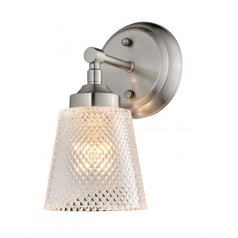 Varaluz Westport 1 Light Bath Brushed Nickel Model: 312B01BN