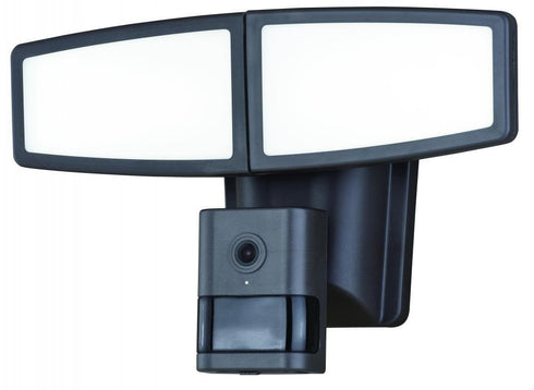 Vaxcel Alberta Epsilon Ii Dualux® LED Motion Sensor Wi-fi Camera Security Light Model: T0353