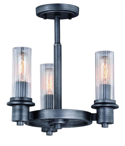 Vaxcel Astor 13.5 In Semi Flush Ceiling Light Model: C0217